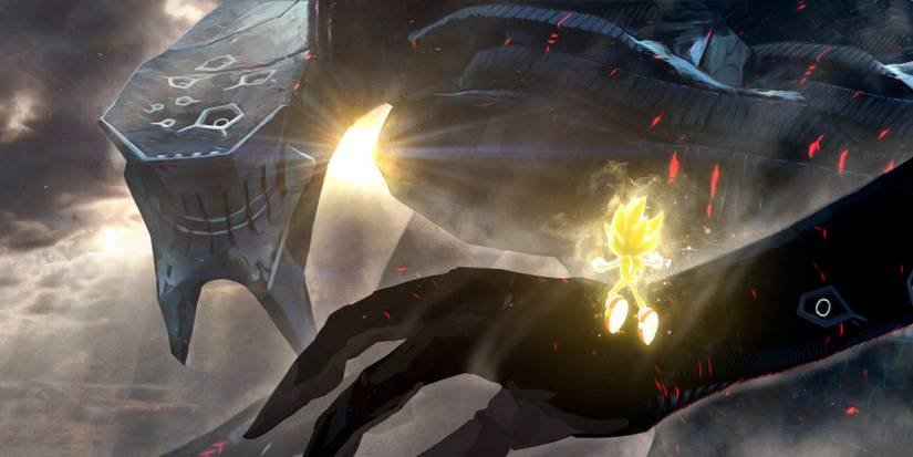 sonic frontiers super sonic boss